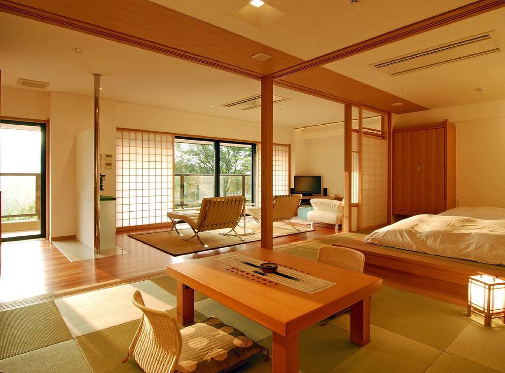 Отель Hakone Tokinoshizuku Номер фото A room at the Hoshinoya Kyoto